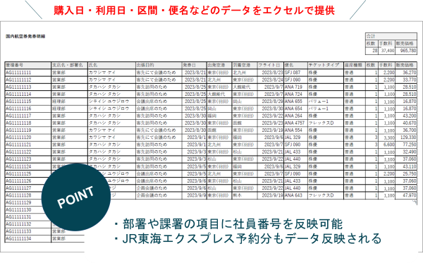 ピカパカ出張DX請求書イメージ画像